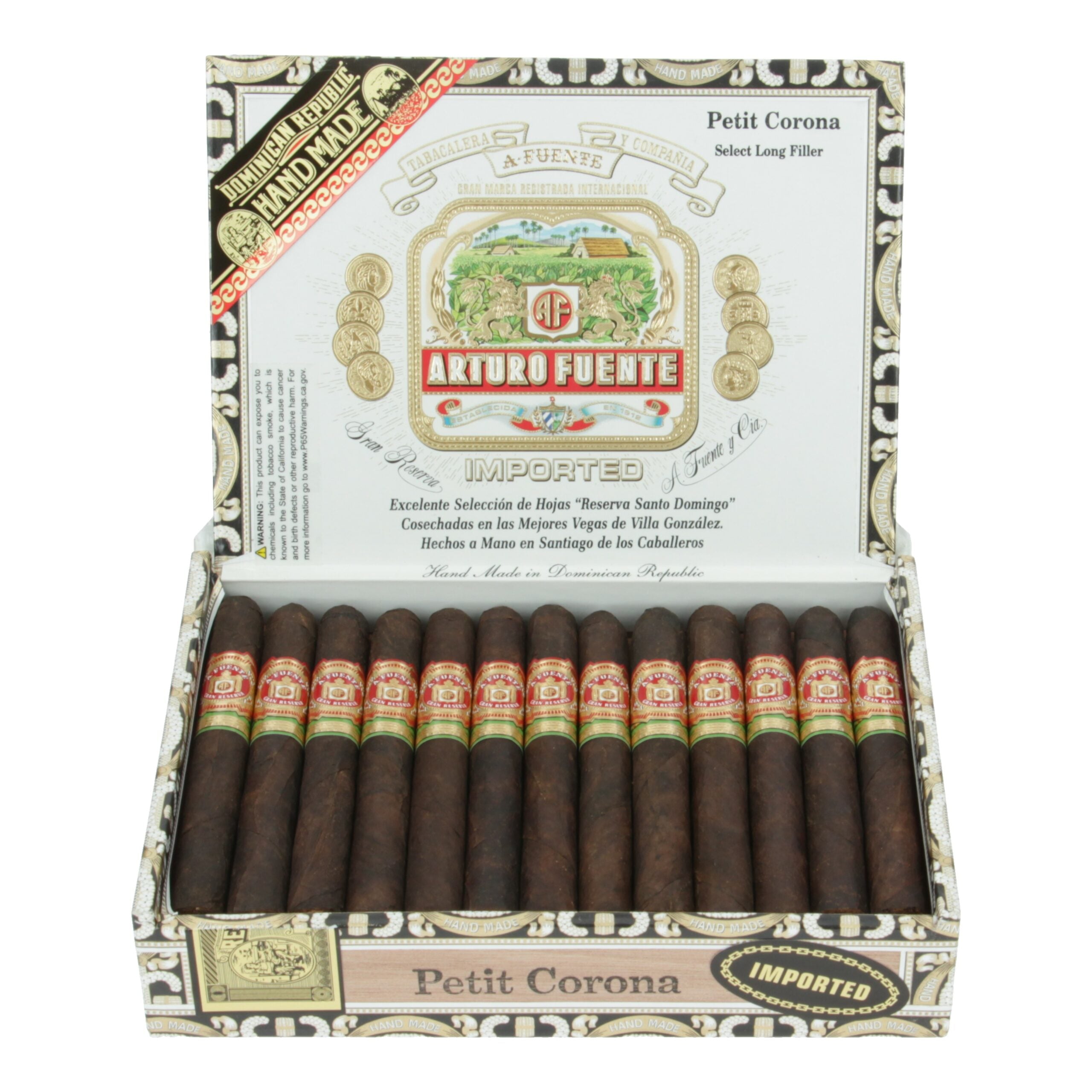 Charuto Arturo Fuente Petit Corona Maduro cx/25 Reidocharuto
