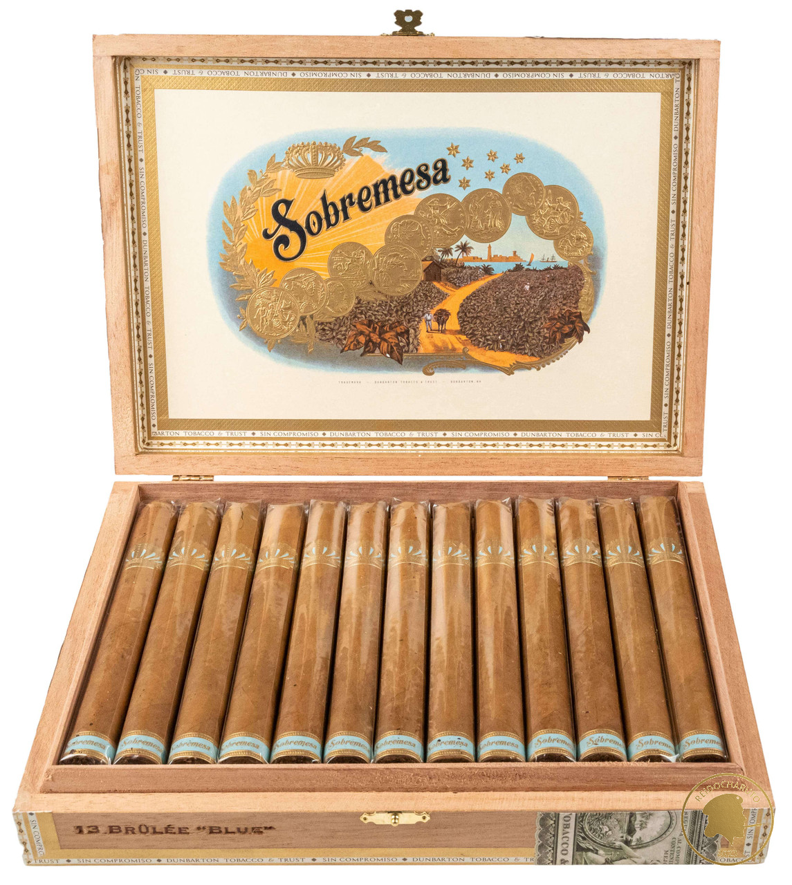 Charuto Sobremesa Brûlée Blue cx/13 Reidocharuto