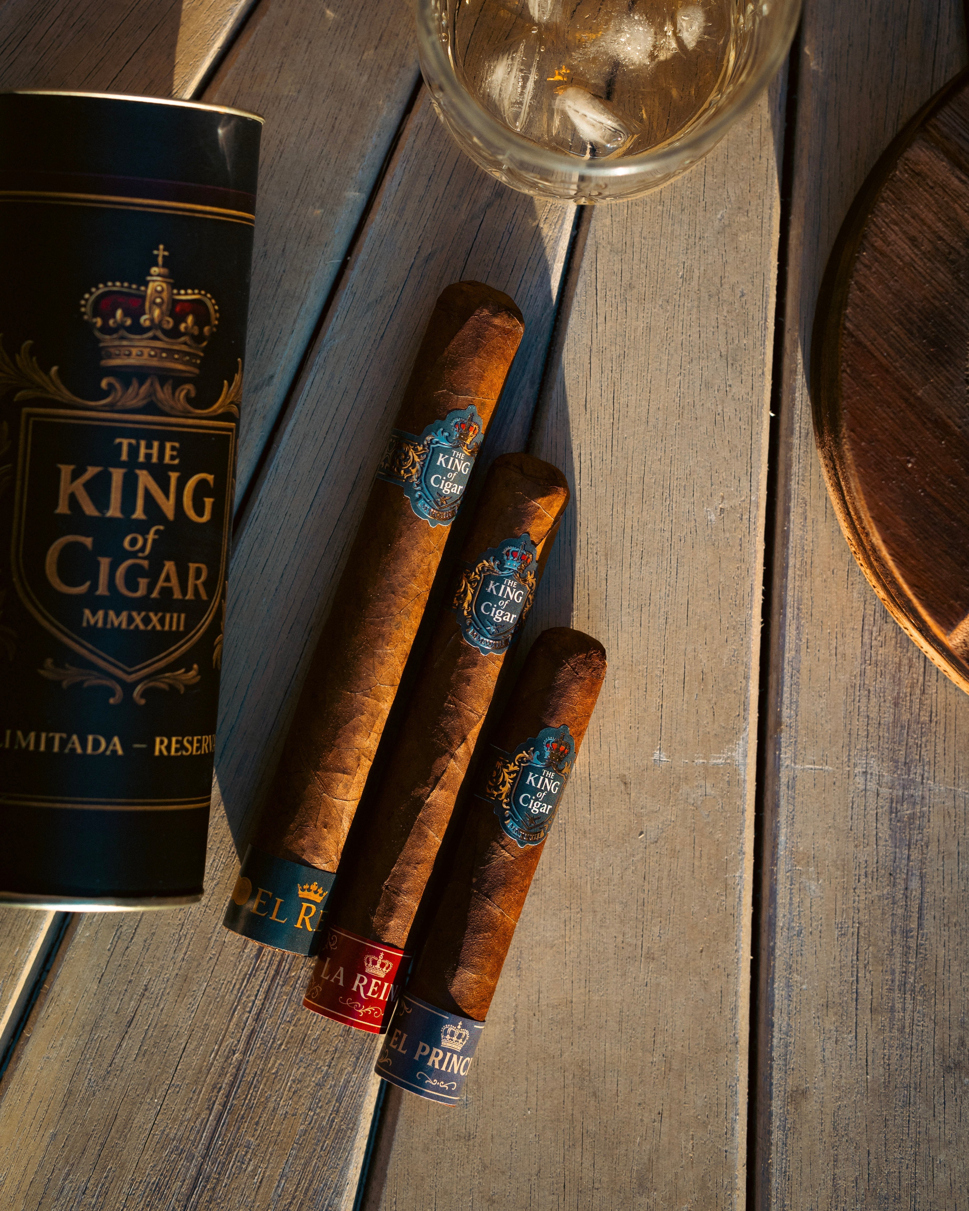 The King of Cigar - 3 Unidades - Reidocharuto